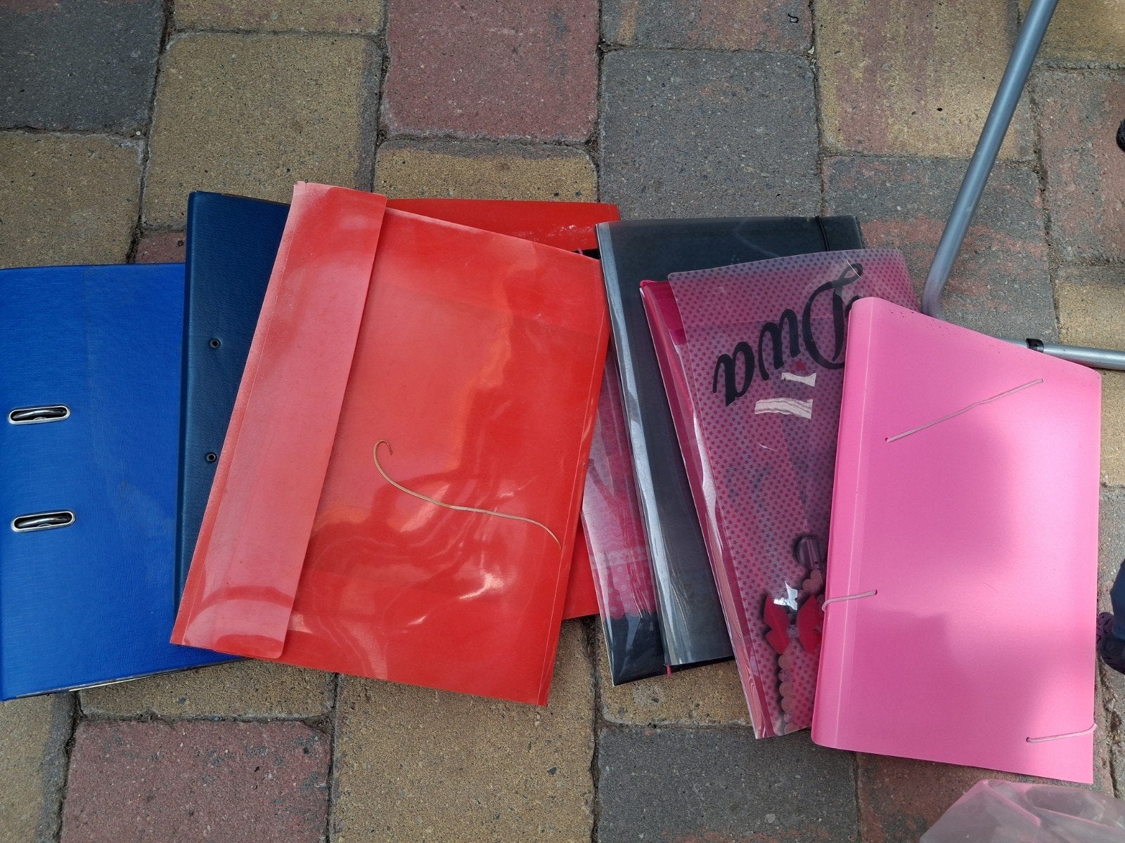 ( school) mappen, Diversen, Schrijfwaren, Ophalen, Gebruikt