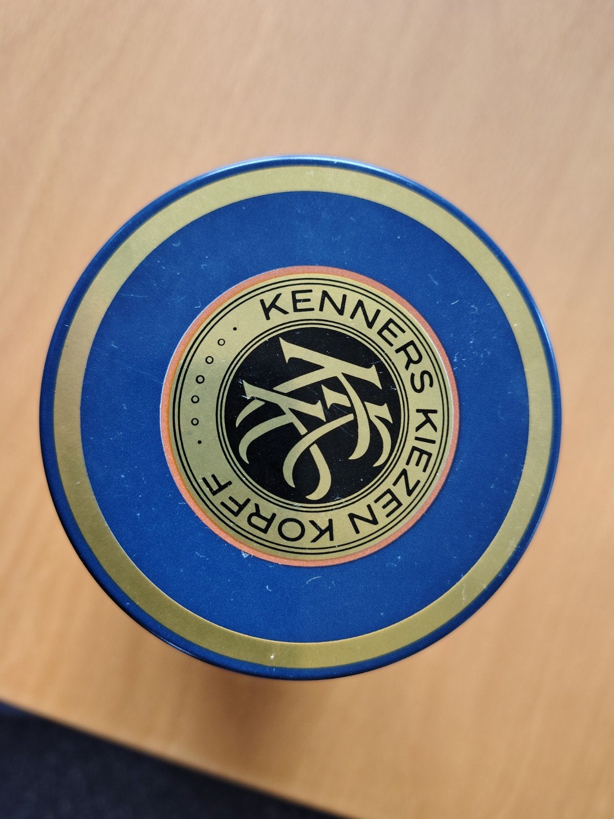 Vintage Korff Cacao Blik - 250g - Zeldzaam Verzamelobject, Verzamelen, Blikken, Ophalen of Verzenden