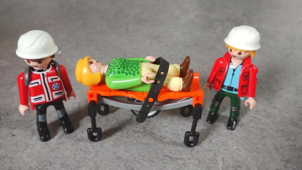 Playmobil Reddingsteam met brancard - set 5430, Kinderen en Baby's, Speelgoed | Playmobil, Ophalen of Verzenden, Zo goed als nieuw