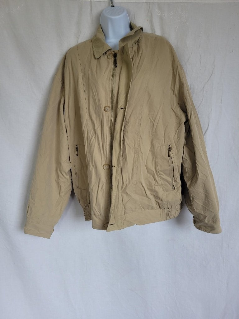 Leuke lichtgroene heren tussenjas mt 52 merk Westbury, Kleding | Heren, Jassen | Winter, Maat 52/54 (L), ., Ophalen of Verzenden