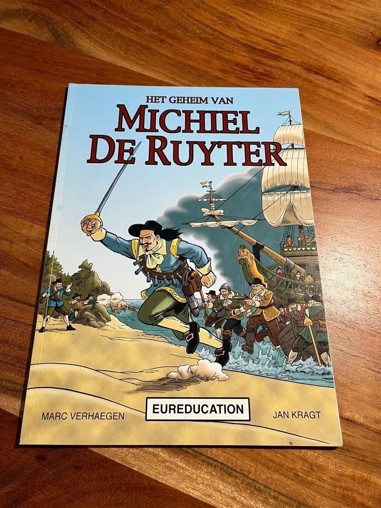 Het geheim van Michiel de Ruyter, Boeken, Eén stripboek, Ophalen of Verzenden, Zo goed als nieuw