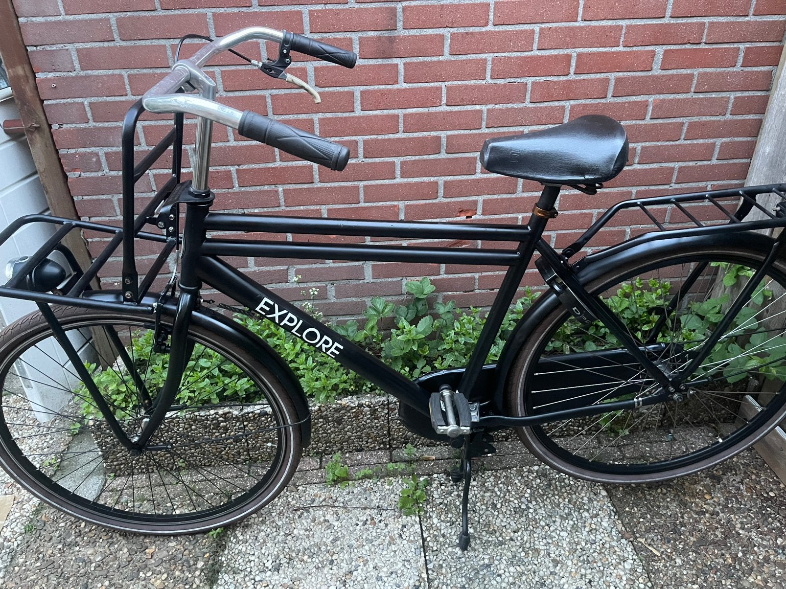 Herenfiets, Terugtraprem, Gebruikt, 49 tot 53 cm, Ophalen
