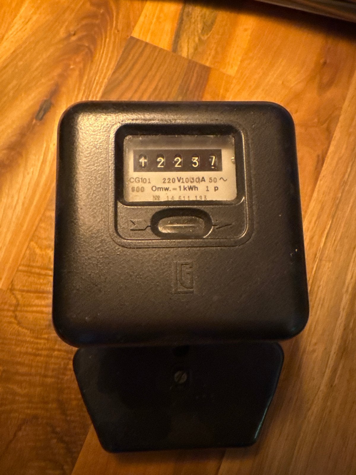 Elektriciteitsmeter CG101 -, Ophalen of Verzenden, Gebruikt, Overige typen