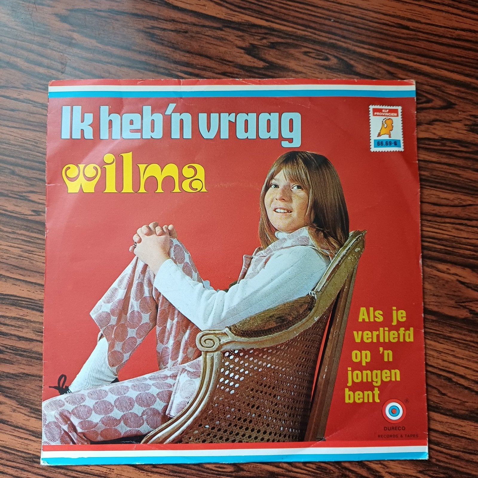 Wilma - Ik heb 'n vraag, Cd's en Dvd's, Vinyl | Nederlandstalig, Ophalen of Verzenden, Gebruikt, Overige formaten, Schlager