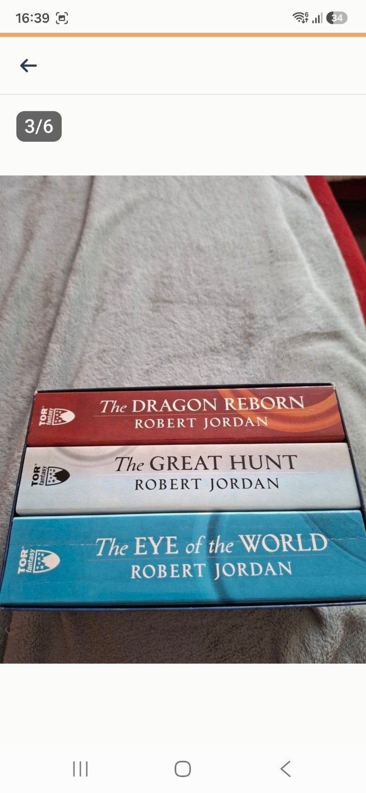 3 boeken The Wheel of Time Boxed set, Boeken, Ophalen, Zo goed als nieuw, Robert Jordan