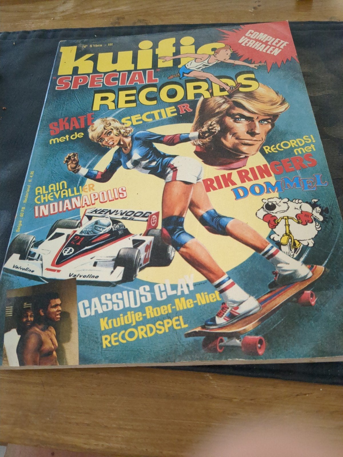 Kuifje Special Records - Skate Sectie, Rik Ringers, Dommel, Ophalen of Verzenden, Gelezen, Overige typen