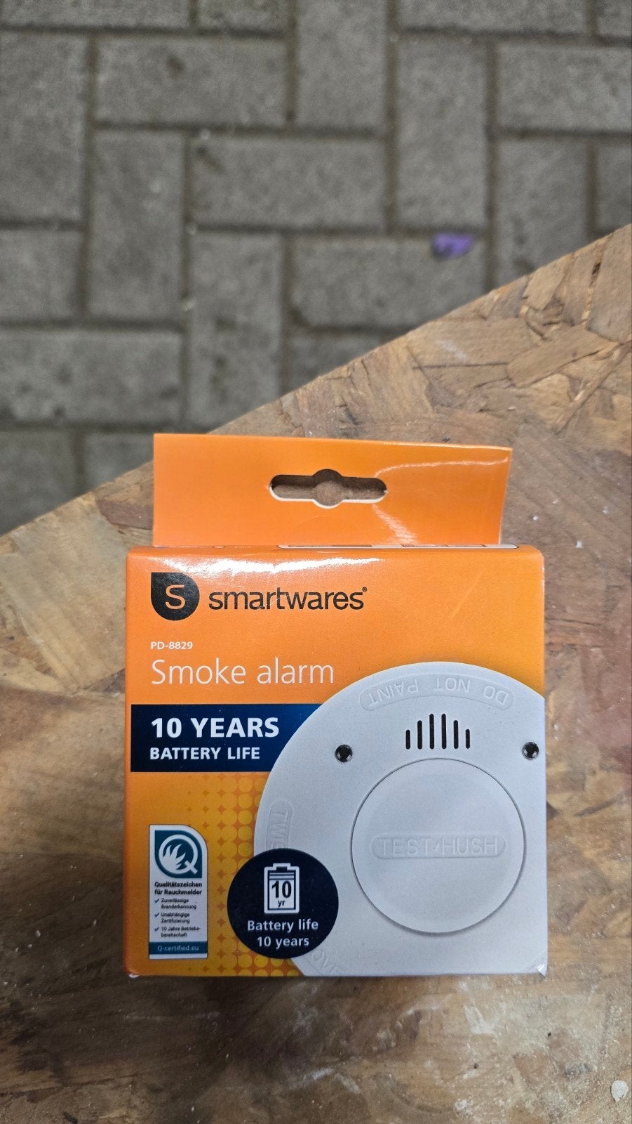 ​️ 14x Smartwares Optische Rookmelder (PD-8829) – 10 Jaar, Detector, Sensor of Melder, Nieuw, Ophalen of Verzenden, Rook