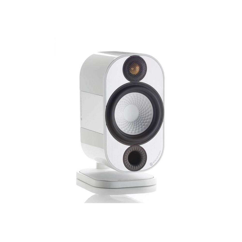 Monitor Audio Apex 10 - wit - 2 stuks, Audio, Tv en Foto, Luidsprekers, Zo goed als nieuw, Front, Rear of Stereo speakers, 120 watt of meer