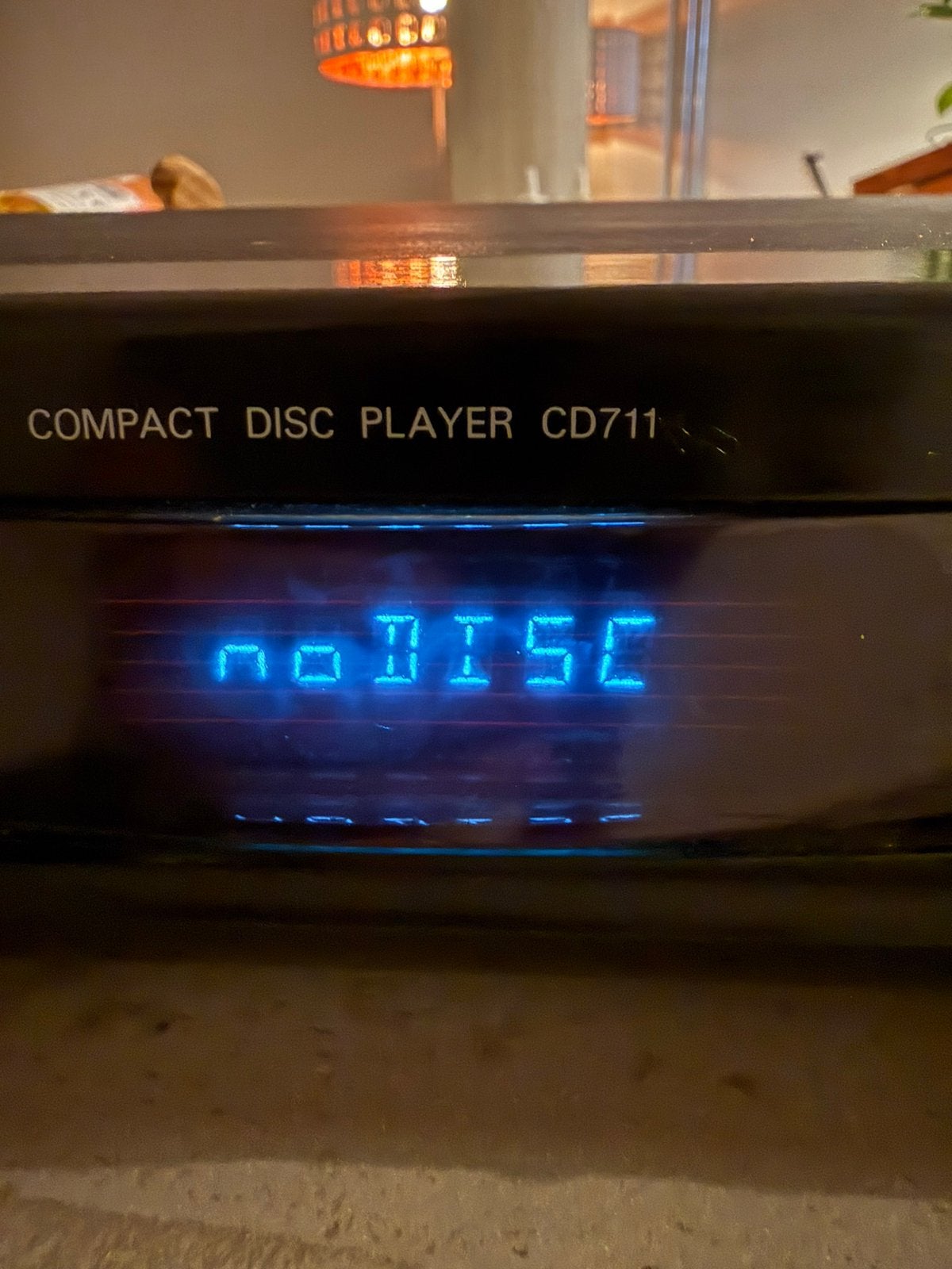 Philips CD711 CD-speler vintage hifi werkend, Ophalen, Zo goed als nieuw, Philips