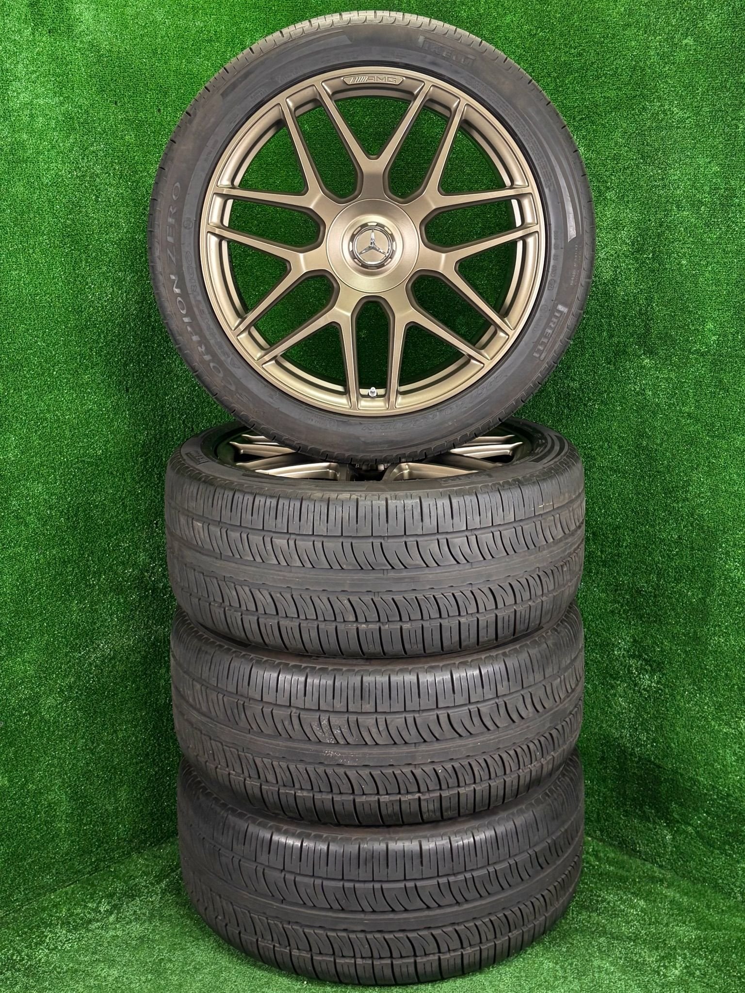 Orig. 22 inch Mercedes AMG velgen banden G-klasse W463 W464, Auto-onderdelen, Banden en Velgen, Gebruikt, 295 mm, -, -