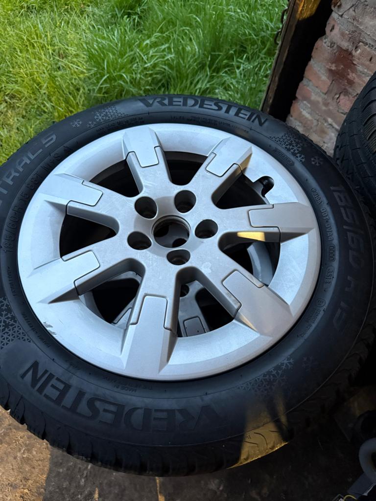 Polo 6r velgen met winterbanden, Ophalen, Gebruikt, 15 inch, Banden en Velgen