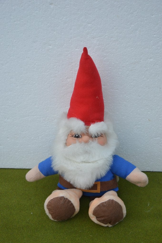 Collectors item! Vintage David de Kabouter knuffel uit 1988, Verzamelen, Speelgoed, Ophalen of Verzenden, Gebruikt