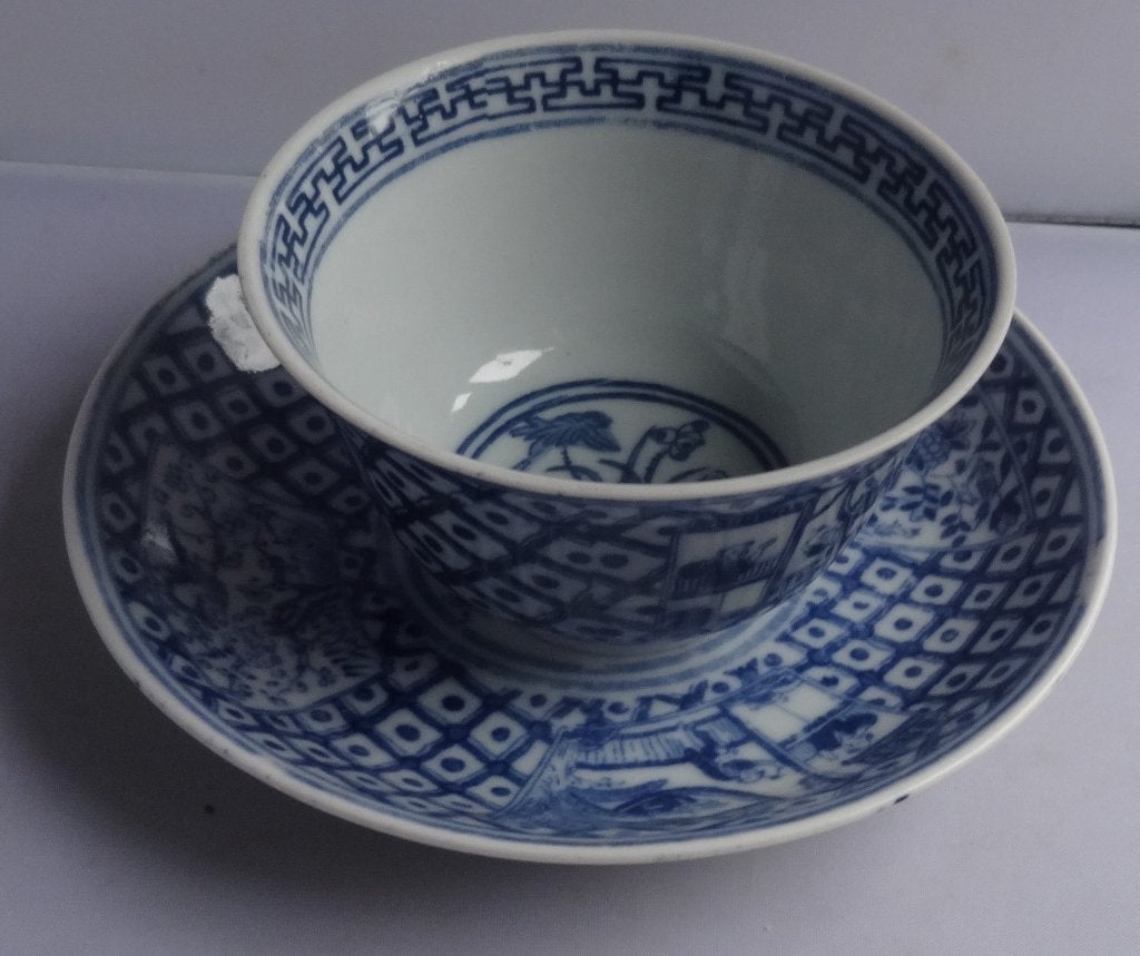 CHINEES PORSELEIN * KOMMETJE 4 X * Oud *, Verzenden