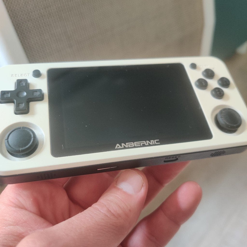 anbernic rg351p, Spelcomputers en Games, Ophalen of Verzenden, Anbernic, Zo goed als nieuw