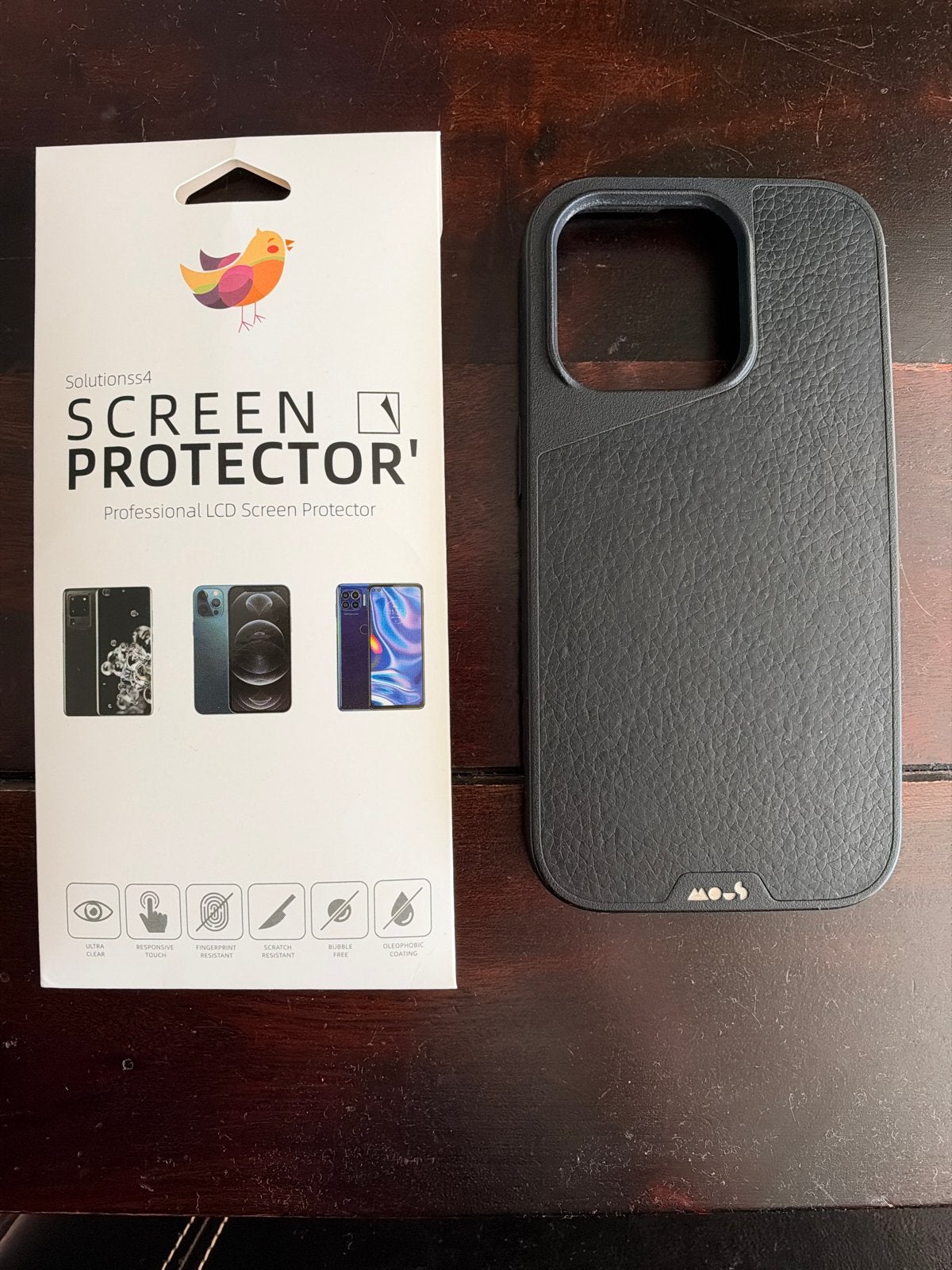 Mous Limitless iPhone 14 Pro hoesje + screenprotector, Kunststof, Hoesje of Tasje, Ophalen of Verzenden, Inclusief screenprotector