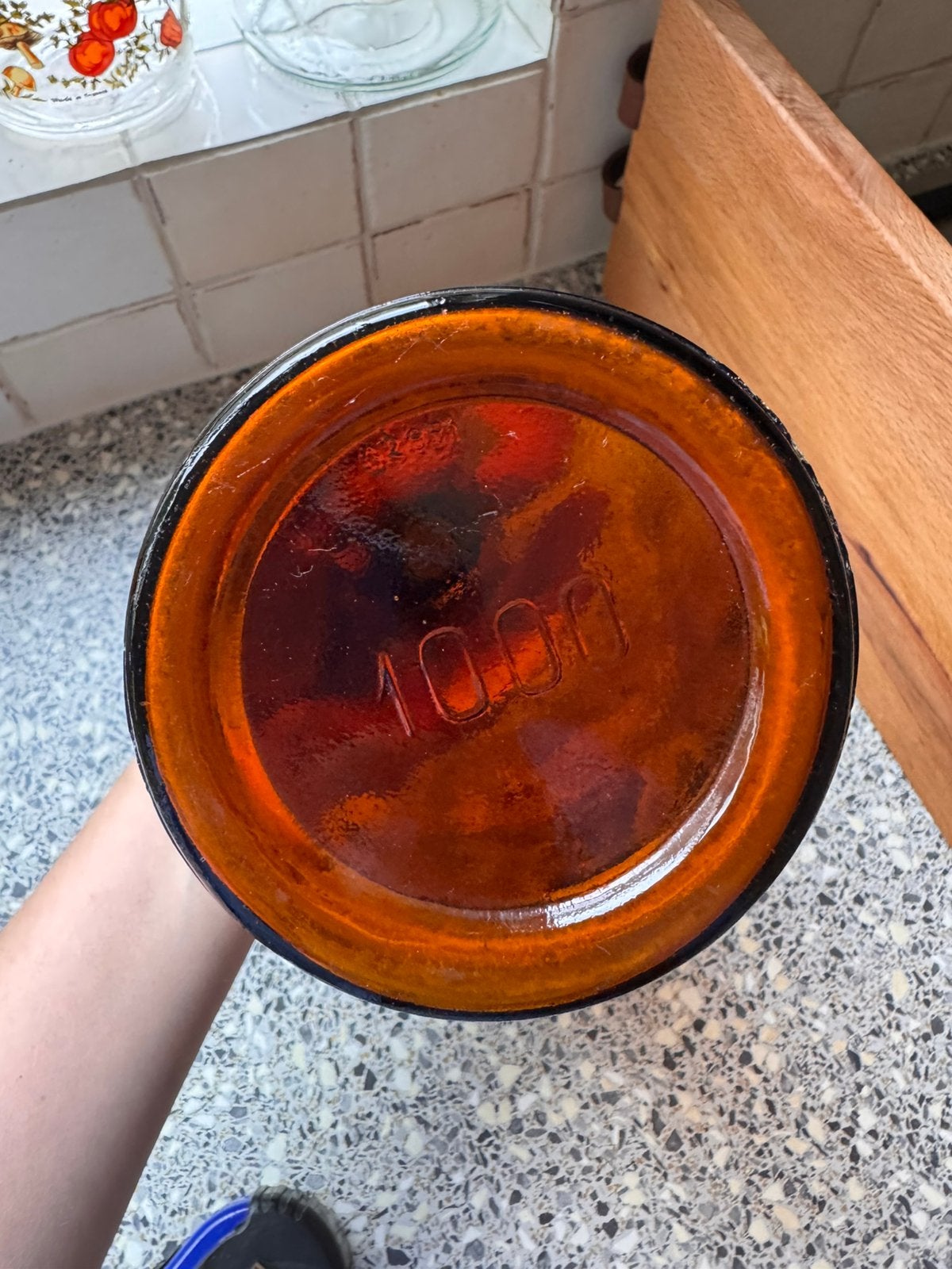Grote vintage apothekersfles, Ophalen of Verzenden