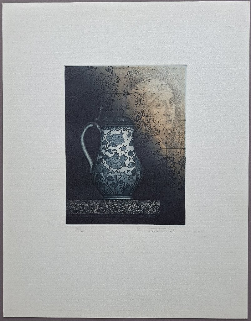 Chris van Otterloo - gesigneerde ets, Antiek en Kunst, Ophalen of Verzenden