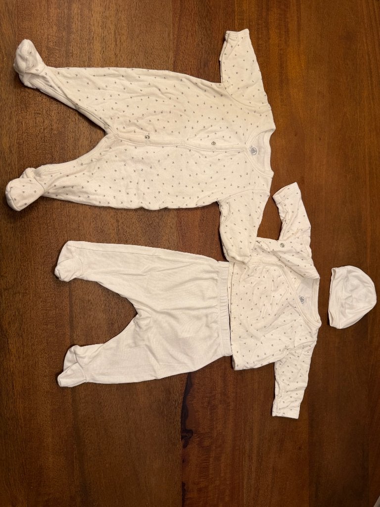 Setje petit bateau, Ophalen of Verzenden, Zo goed als nieuw, Maat 56