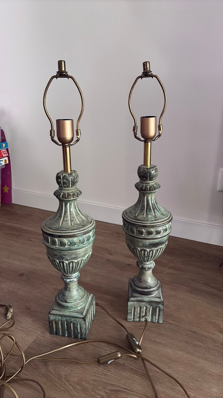2 lampen voor dressior of buiten veranda, Ophalen