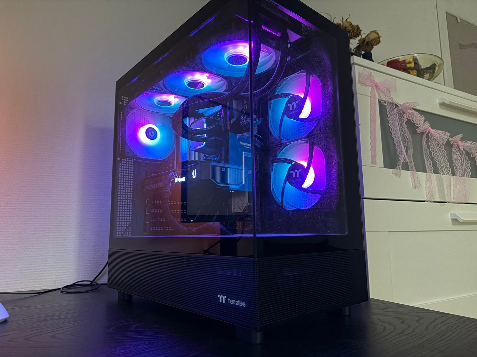 Gameur pc RTX 5070 Ryzen / 7800X3D / 32 GB DDR5, Computers en Software, Ophalen, Zo goed als nieuw, Gaming, SSD