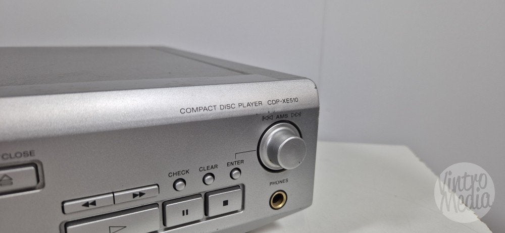 Sony CDP-XE510 CD-Speler | CD | Digital-Out | CD-Text, Ophalen of Verzenden, Refurbished, Sony