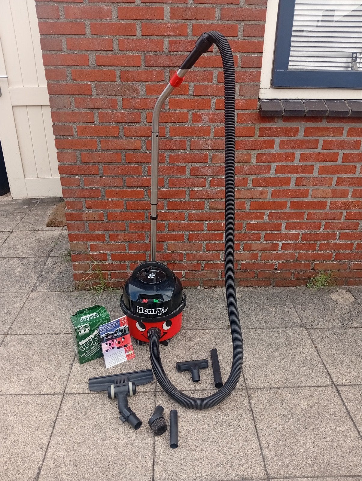 ** Numatic Henry Plus HRP200-12 stofzuiger **, Witgoed en Apparatuur, Stofzuigers, Inclusief accessoires, Gebruikt, Numatic, Sledestofzuiger