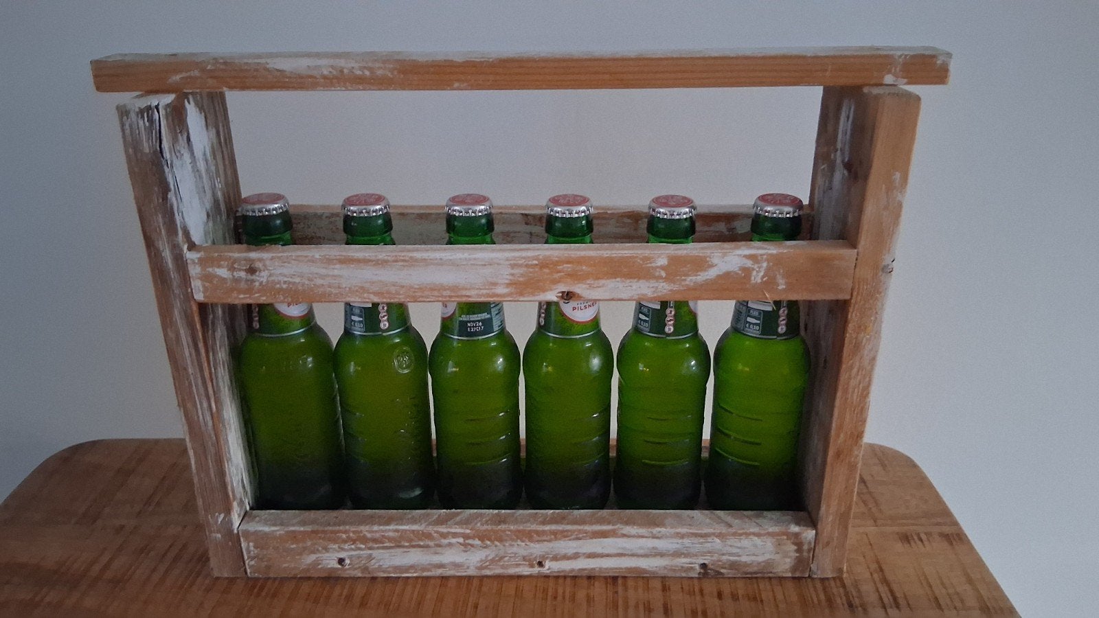 Houten bierrekje Bierbrouwerij Borne, Ophalen of Verzenden, Gebruikt, Overige typen, Overige merken