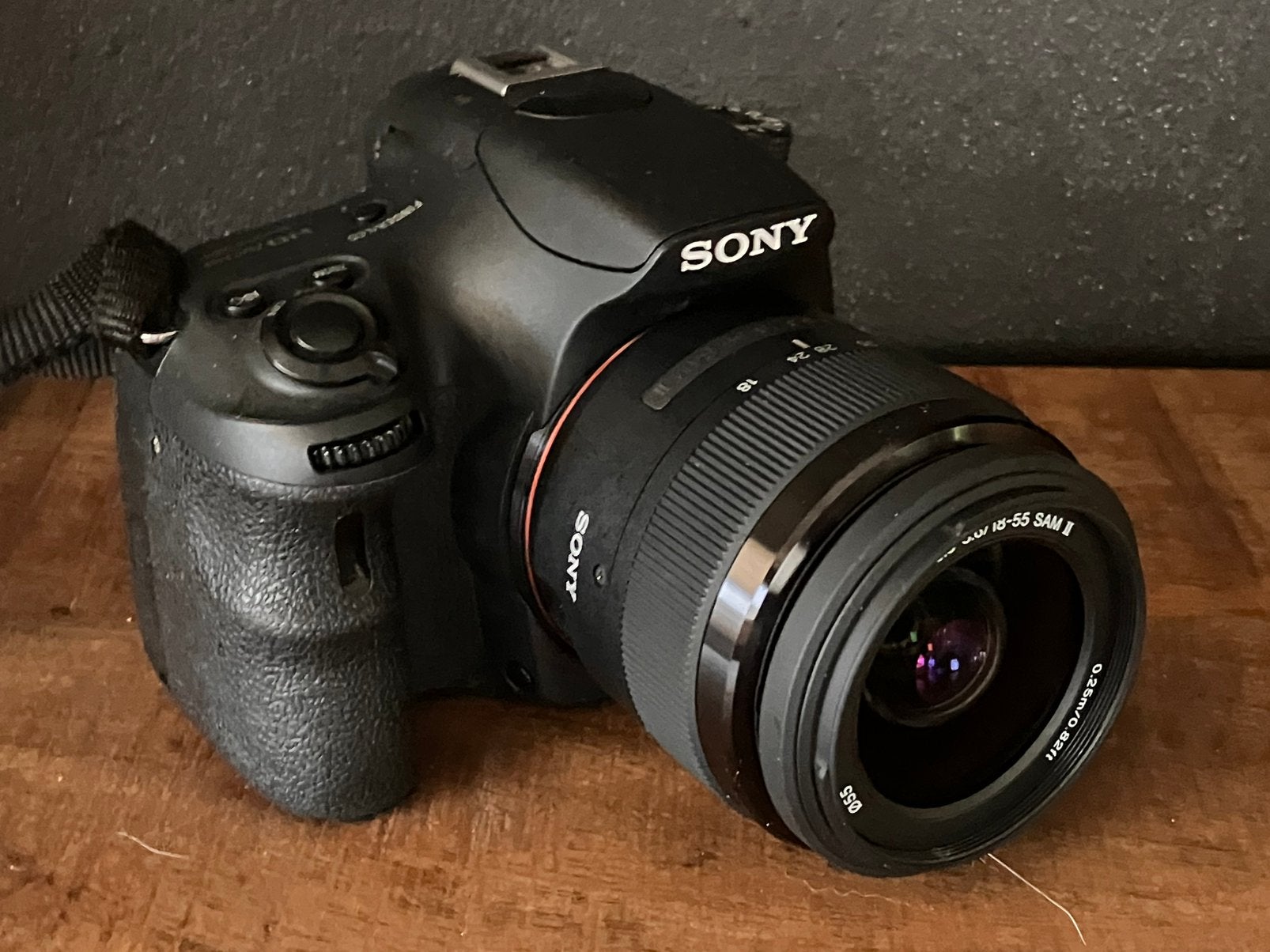 Sony Alpha A58 digitale spiegelreflexcamera., Ophalen of Verzenden, Zo goed als nieuw, Sony, 8 keer of meer