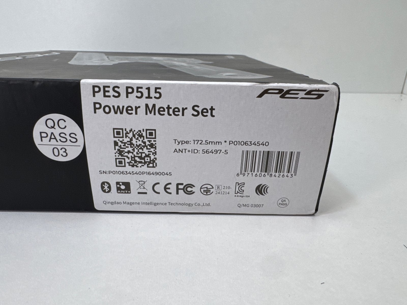 Magene PES P515 Powermeter Set 172,5mm, Ophalen of Verzenden, Nieuw, Racefiets, Crankstel of Pedalen