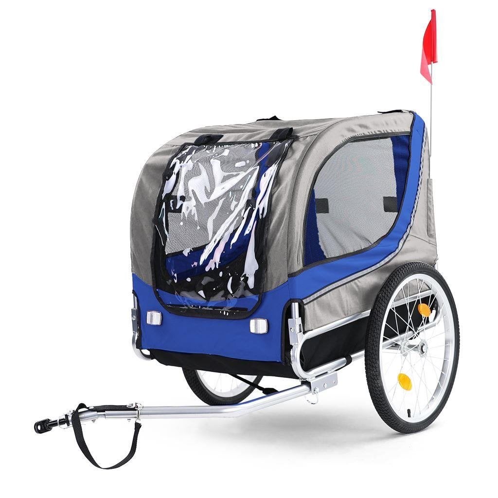 Hondenfietskar Fietskar Hond Opvouwbaar Blauw / Grijs Tot 40, Verzenden, Automotive Parts, A.parts@hotmail.nl, Trasmolenlaan 12 3447 GZ Woerden