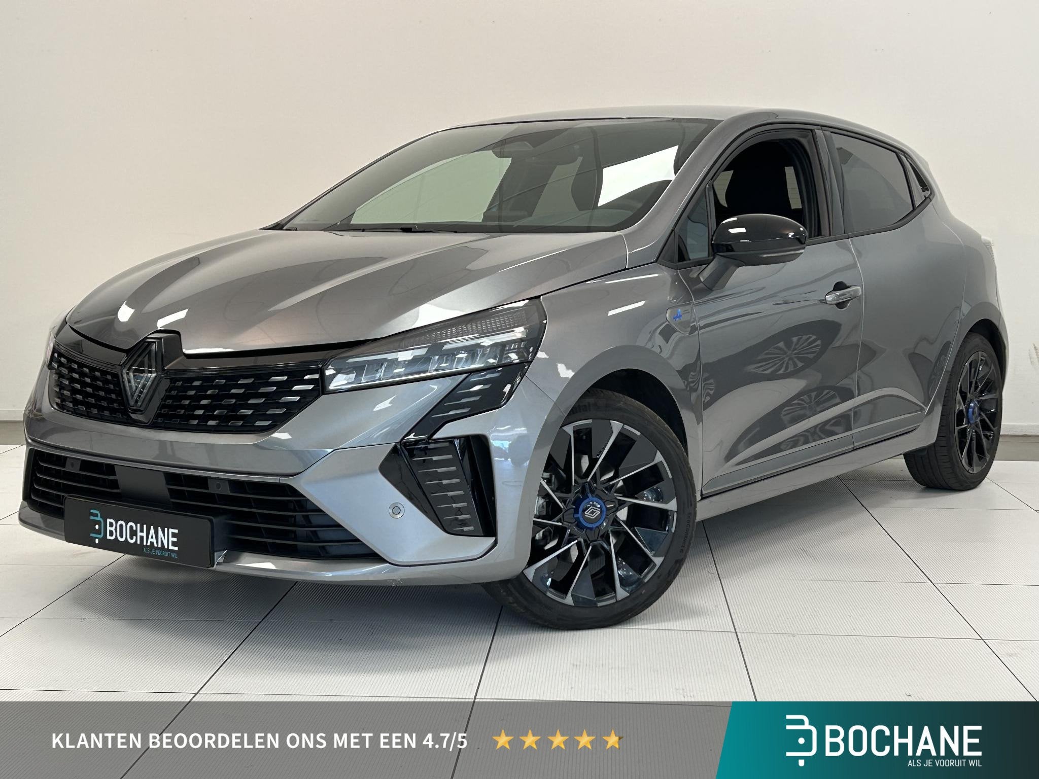 Renault Clio 1.6 E-Tech Full Hybrid 145 esprit Alpine | Came, Gebruikt, Met garantie (alle), Leder en Stof, Origineel Nederlands