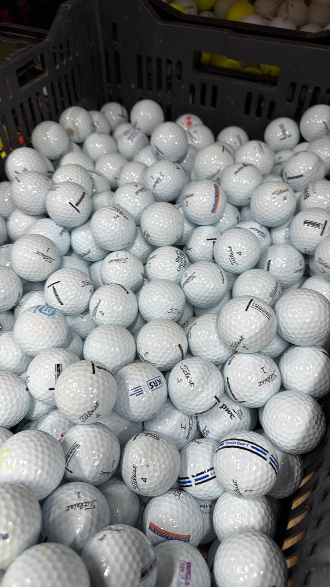 50x Titleist Tour Soft Golfballen AA/AAA, Ophalen of Verzenden, Zo goed als nieuw, Bal(len)