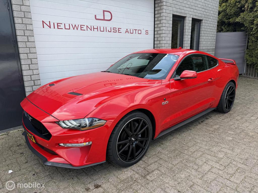 Ford Mustang GT 5.0 V8 Performance, 2021 met 8.451km!, Achterwielaandrijving, Gebruikt, 1738 kg, 4 stoelen