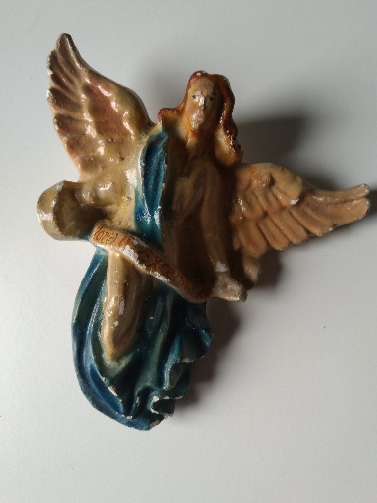 engel kerststal, Ophalen of Verzenden, Gebruikt
