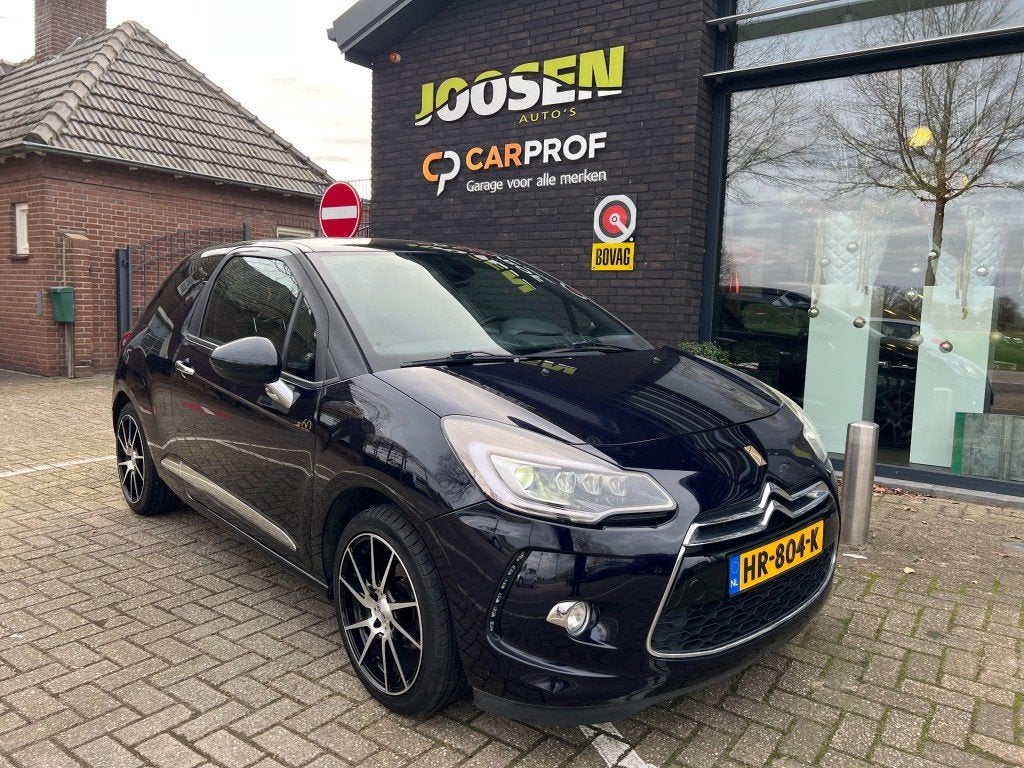 Ds DS 3 1.2 PT ULTRA PRESTIG, Auto's, DS, Voorwielaandrijving, Met garantie (alle), Blauw, Handgeschakeld
