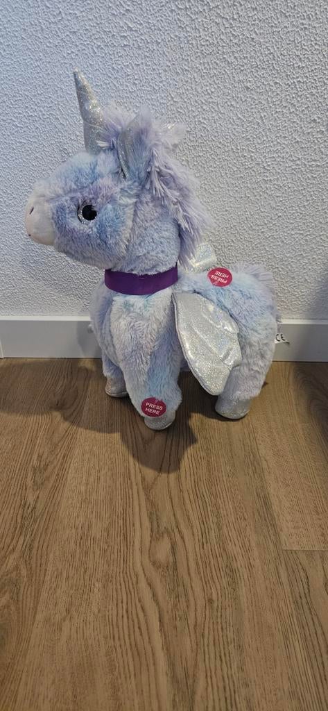 Unicorn met geluid en beweging, Ophalen of Verzenden, Zo goed als nieuw, Overige typen