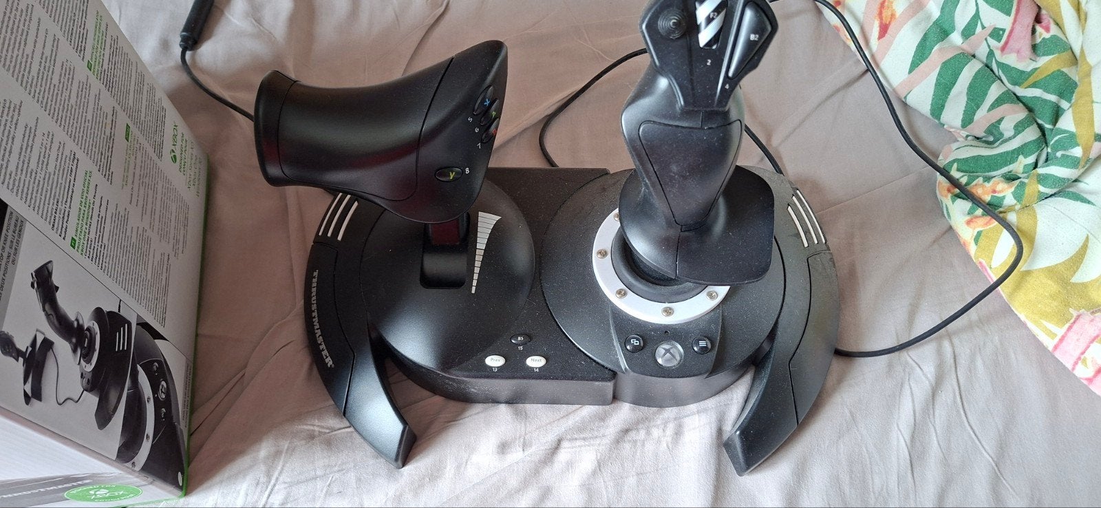Thrustmaster T.Flight Hotas One Joystick voor Xbox en PC, Force feedback, Ophalen of Verzenden, Zo goed als nieuw, Thrustmaster