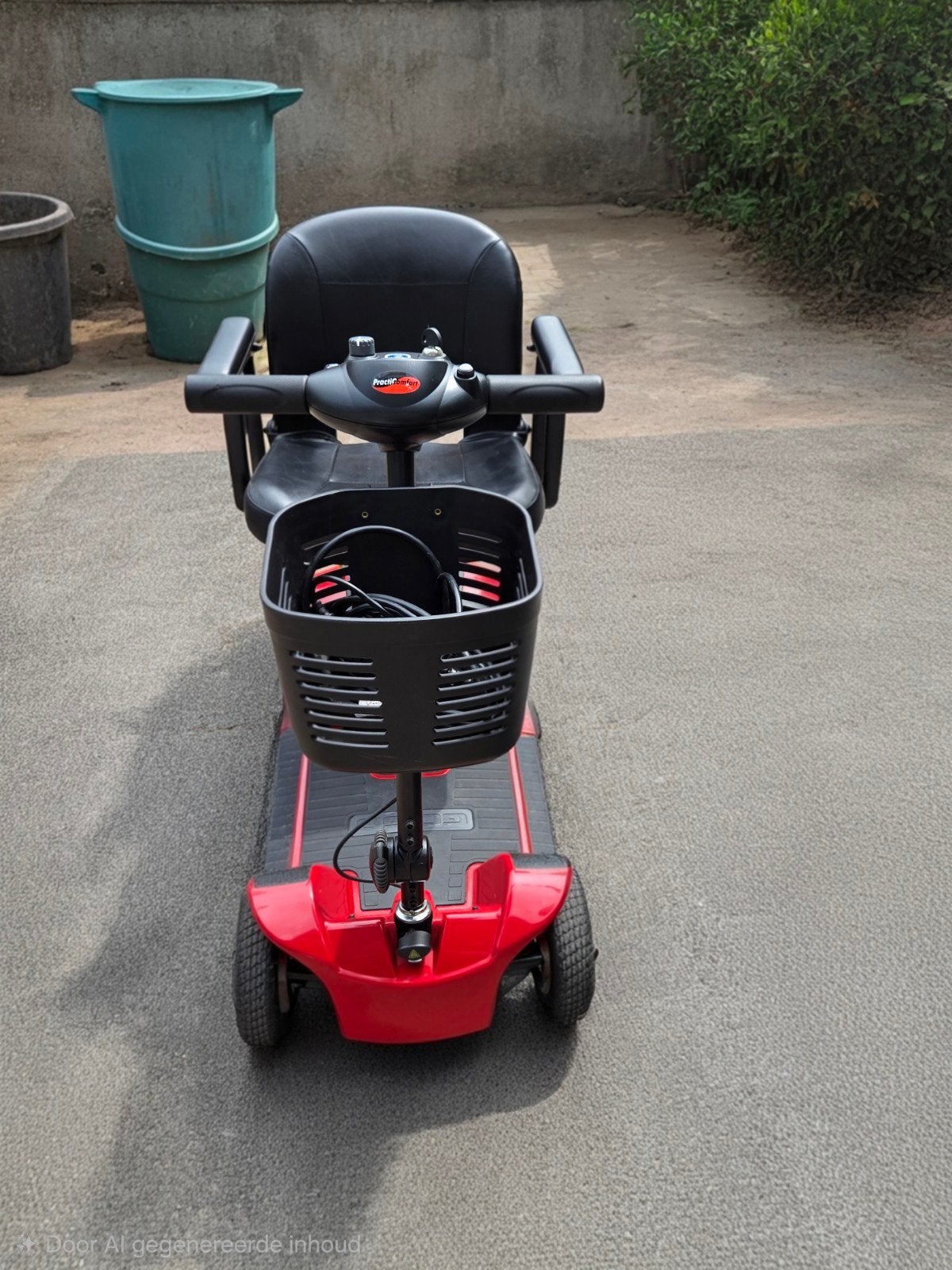 Practicomfort Beaufort 4 opvouwbare scootmobiel, Ophalen, Zo goed als nieuw, Overige merken