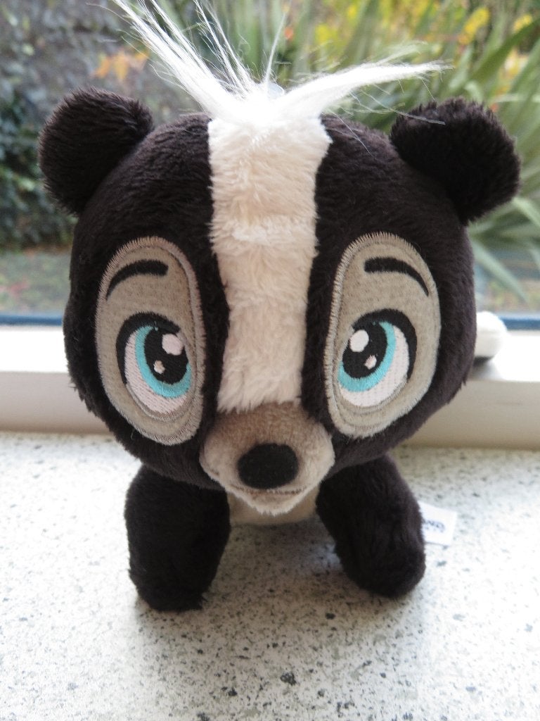 Disney Stinkdier uit Disneyland meet ca 16 cm zacht velours, Disney, Overige typen, Zwart, Ophalen of Verzenden
