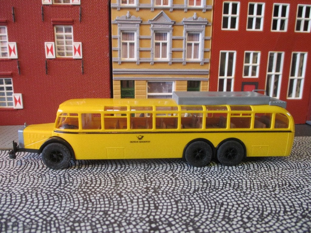 1938 Mercedes Benz O10000 - Brekina Deutsche Bundespost, Ophalen of Verzenden, Zo goed als nieuw, Bus of Vrachtwagen, Brekina