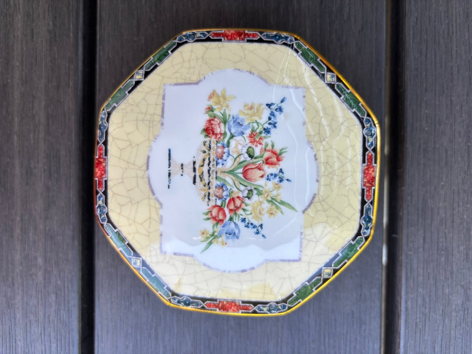 Wedgwood Harlequin June Bone China Juwelendoosje, Ophalen