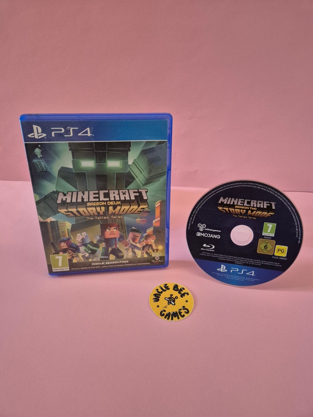 Minecraft Story Mode Season Two, Spelcomputers en Games, Avontuur en Actie, Verzenden, 1 speler, Onbekend
