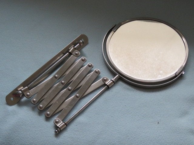 Vintage scheerspiegel Ikea Fräck vergrotende kant jaren 90, Ophalen of Verzenden