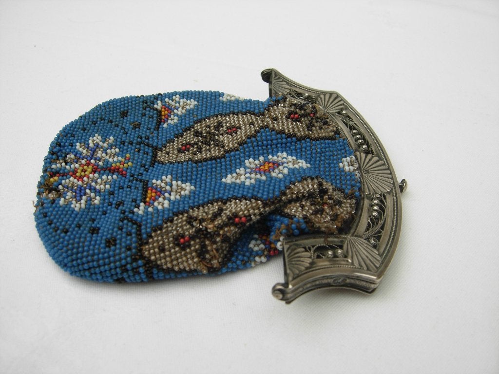 ZILVER BEUGEL BEURSJE, Antiek en Kunst, Verzenden