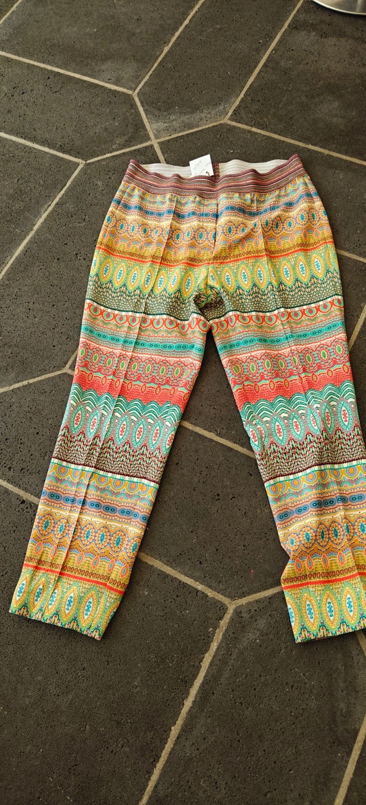 riani Broek - Nieuw met kaartje, Meerkleurig, Riani, Maat 46/48 (XL) of groter, Nieuw