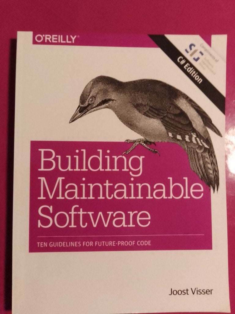 Building Maintainable Software C# Edition, Boeken, Informatica en Computer, Ophalen of Verzenden, Nieuw, Software