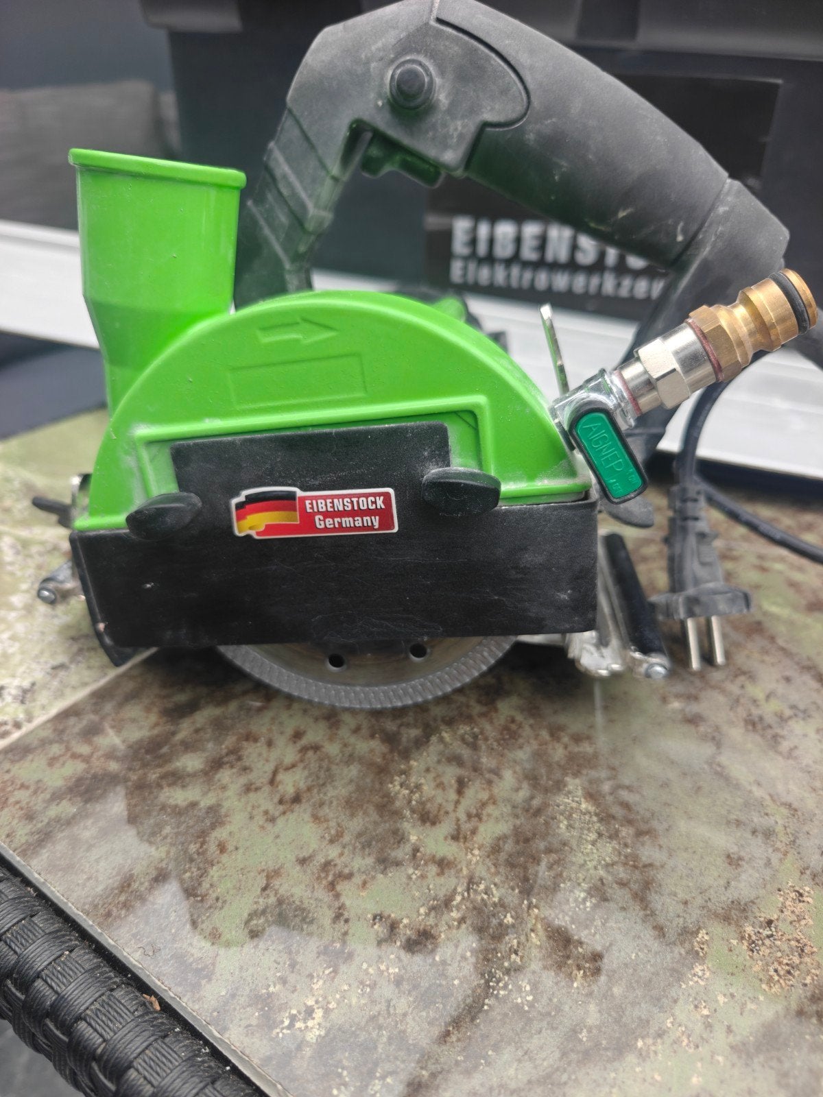 Eibenstock Tegelzaag - Zo goed als nieuw, Ophalen, Minder dan 30 mm, Overige typen, 600 tot 1200 watt
