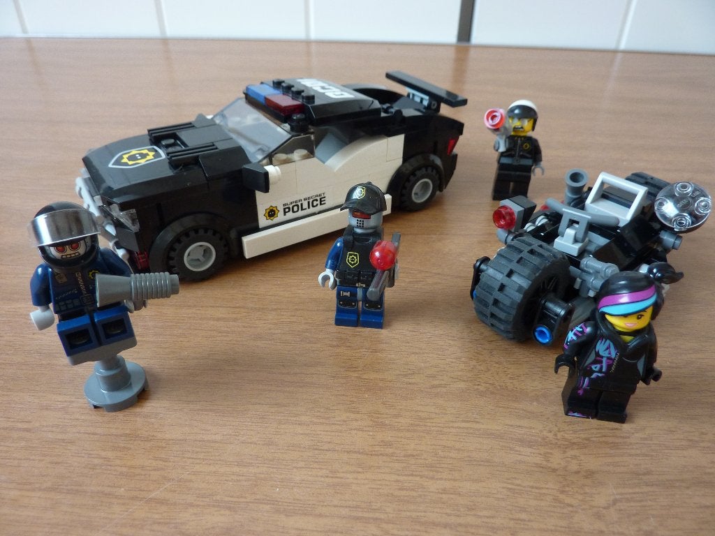 Lego Film 70819 Rotagent achtervolging, Gebruikt, Overige thema's, Lego, Ophalen of Verzenden