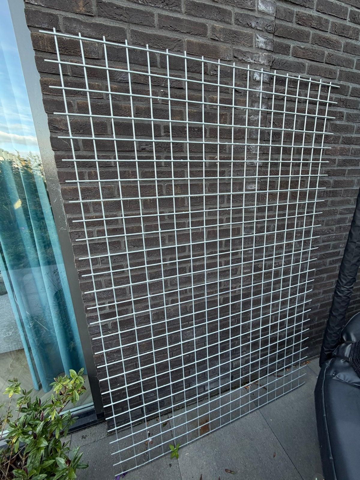 Verzinkt gaas paneel 1.38x2m, 5mm dikte - roest niet nieuw, Tuin en Terras, Gaas en Draad, Ophalen of Verzenden, Gebruikt, Minder dan 10 meter
