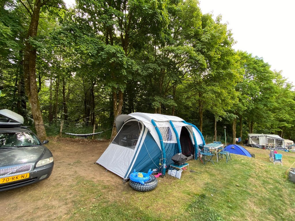 Quechua Air Seconds tent 6.3 - 6-persoons familie tent, Caravans en Kamperen, Ophalen, Gebruikt, Tot en met 6